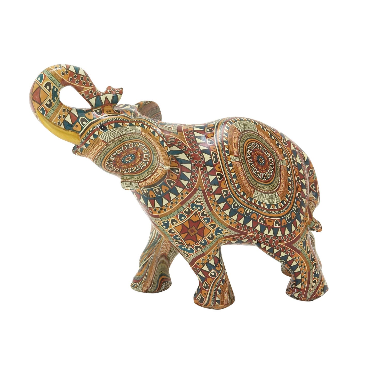 POLYSTONE ELEPHANT 9"W, 8"H
