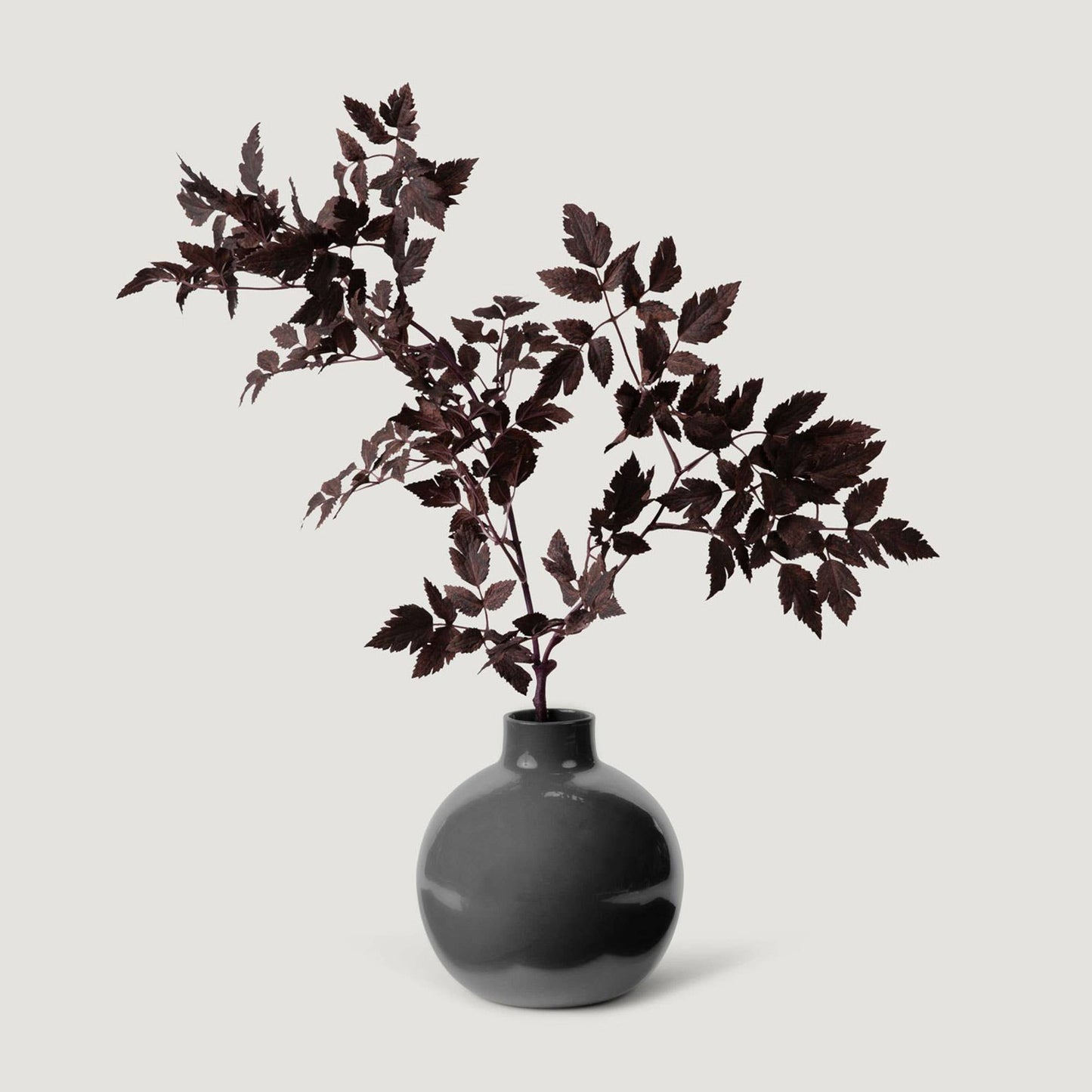 Afloral Plum Artificial Cimicifuga Plant Leaves - 31"