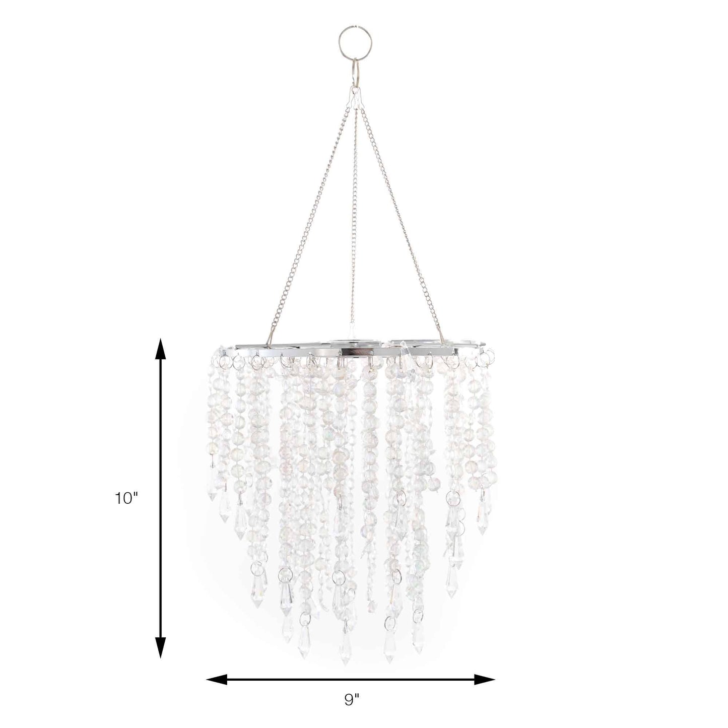 Crystal Iridescent Chandelier