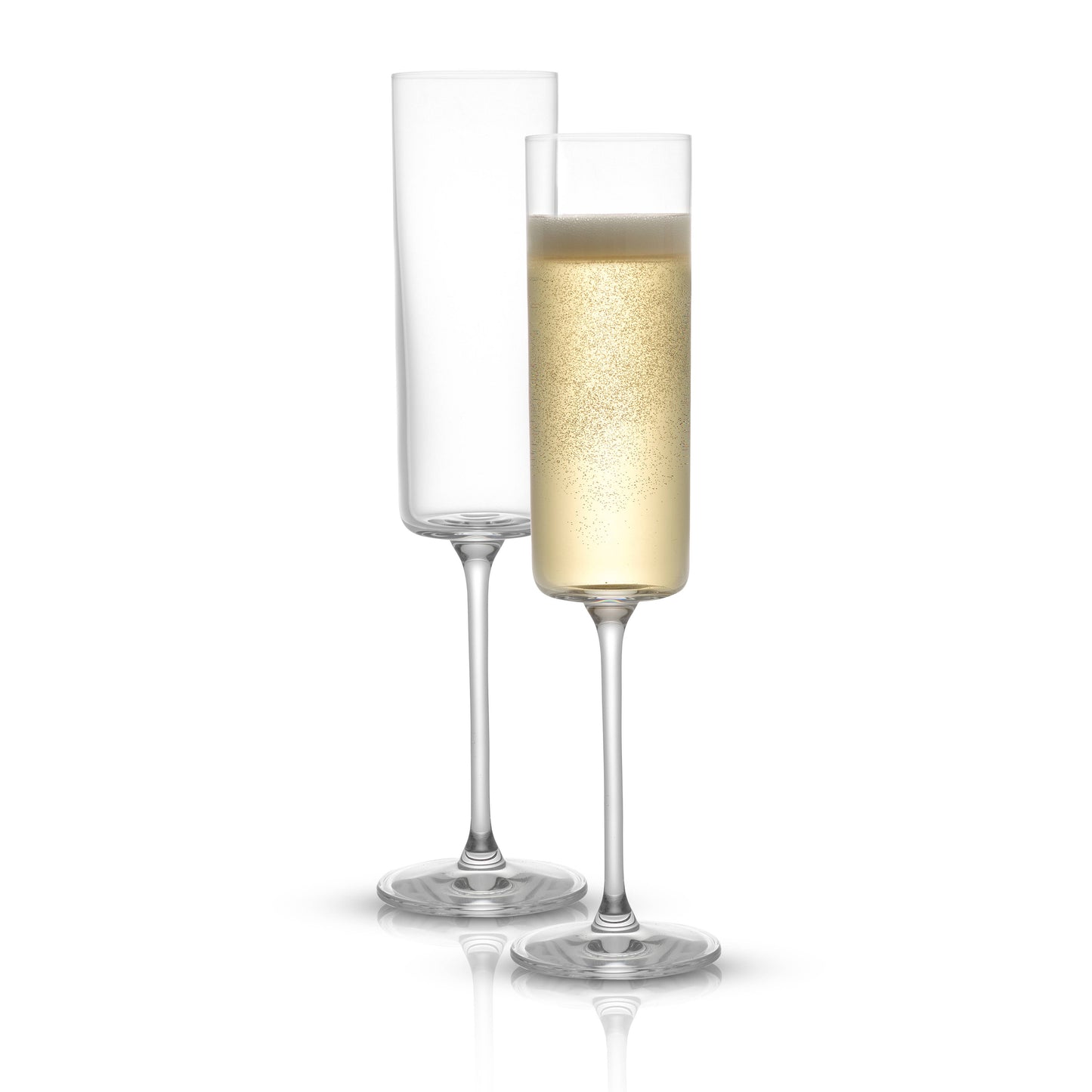 Claire Crystal Champagne Glasses