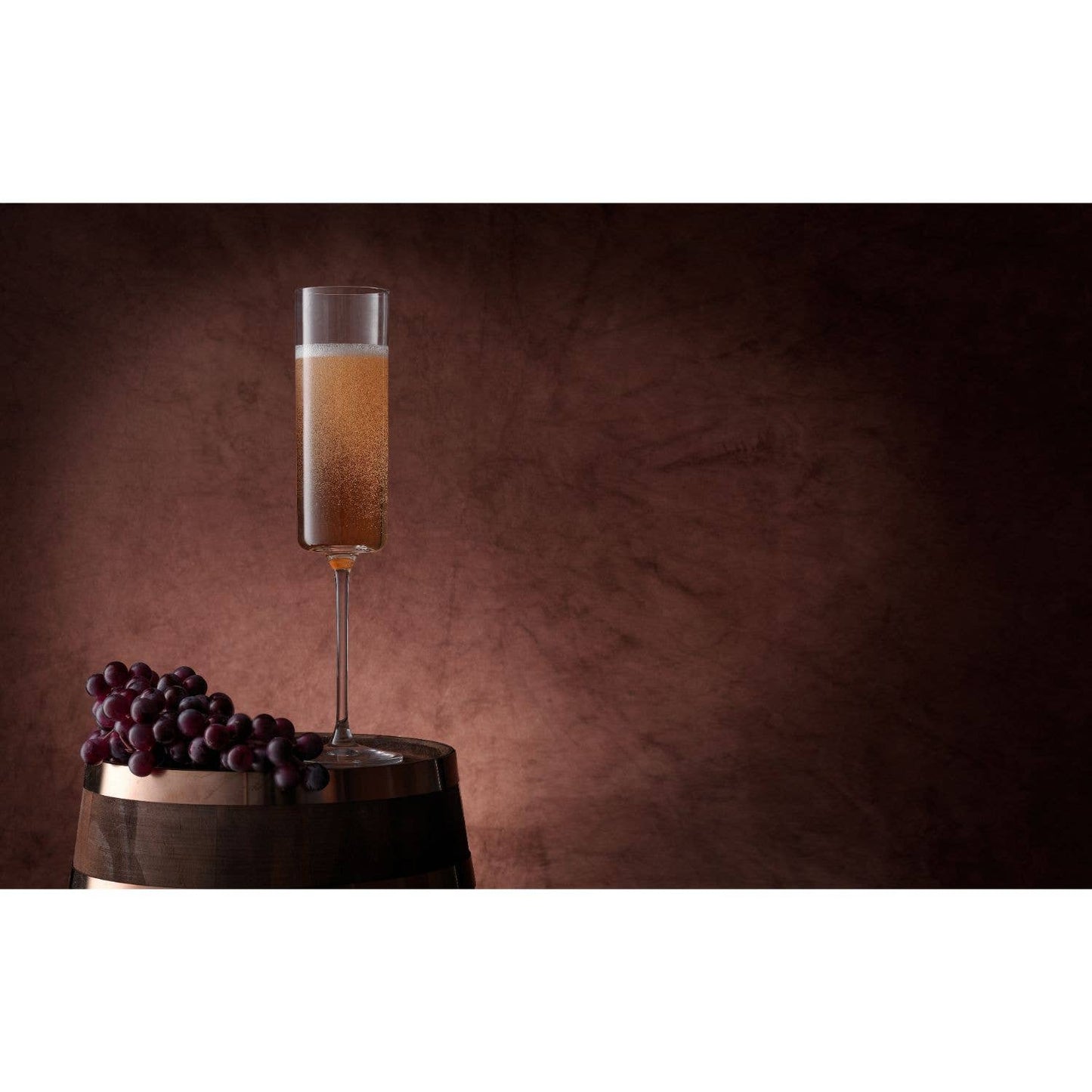 Claire Crystal Champagne Glasses