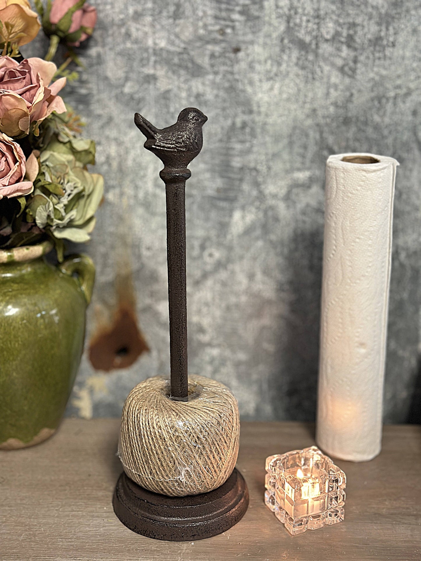 Cast Iron Animal Paper Towel Holder