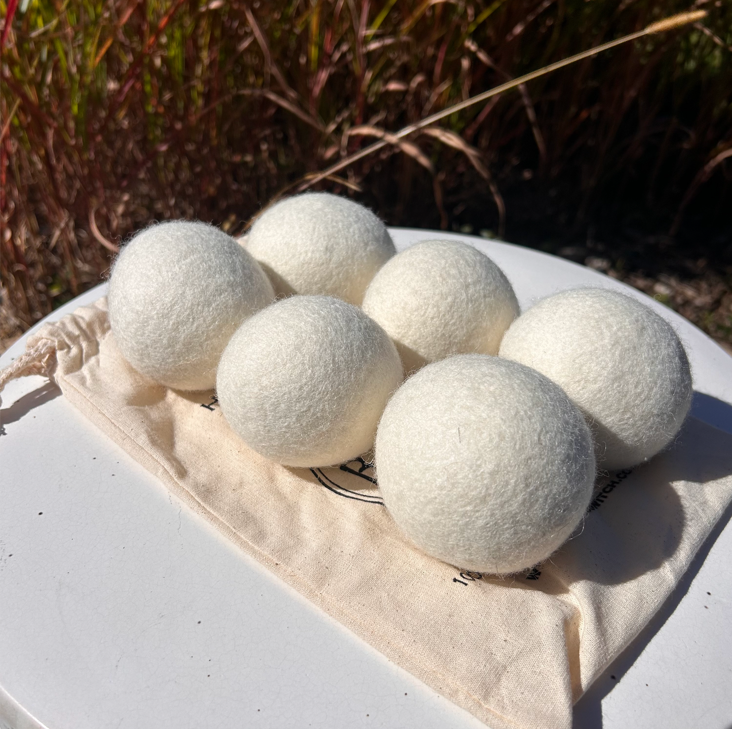 Set of 6 Organic Wool Dryer Balls | Holiday Bestseller