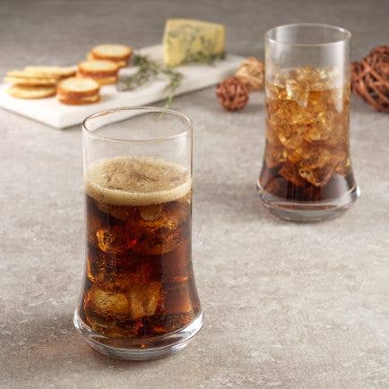 Cosmos Highball Glasses 18.5 Oz Set of 4