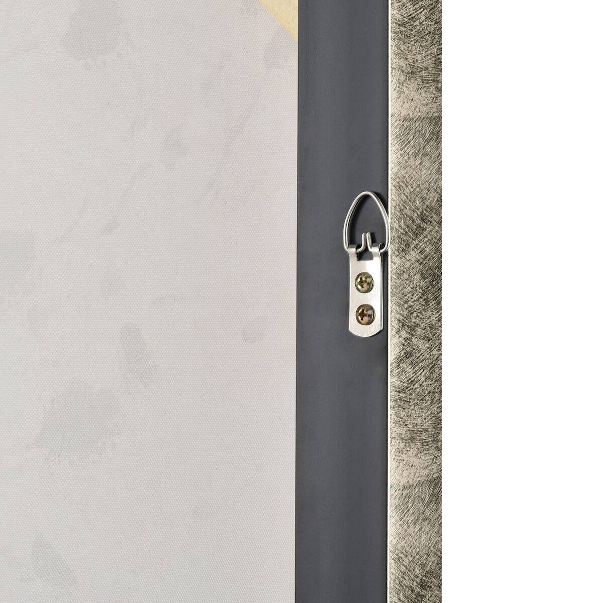 Rue Ames City Sidewalk Framed Canvas Wall Art